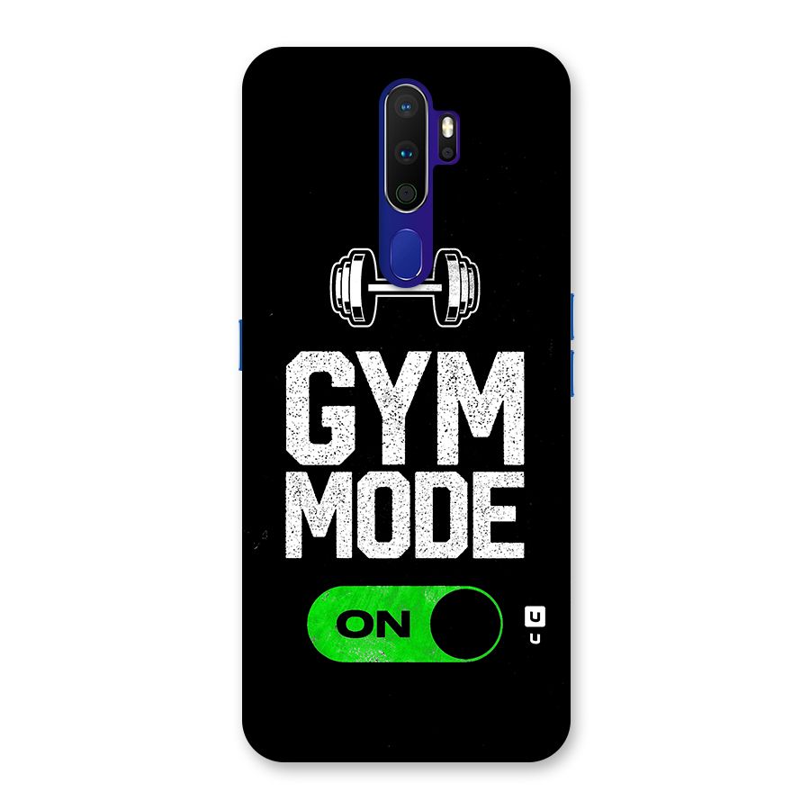 Gym Mode On Back Case for Oppo A9 (2020)