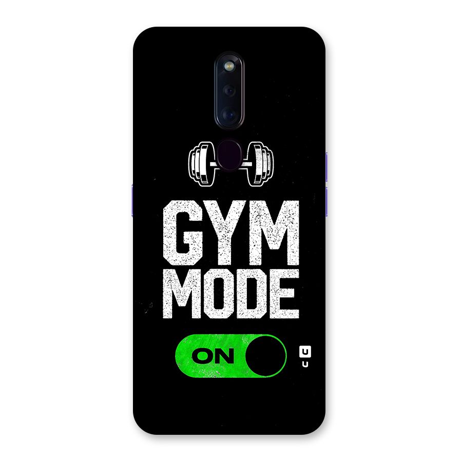 Gym Mode On Back Case for Oppo F11 Pro