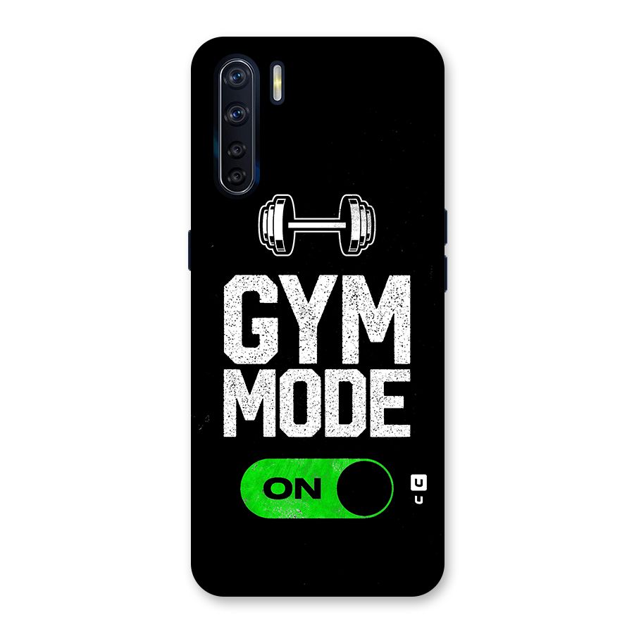 Gym Mode On Back Case for Oppo F15