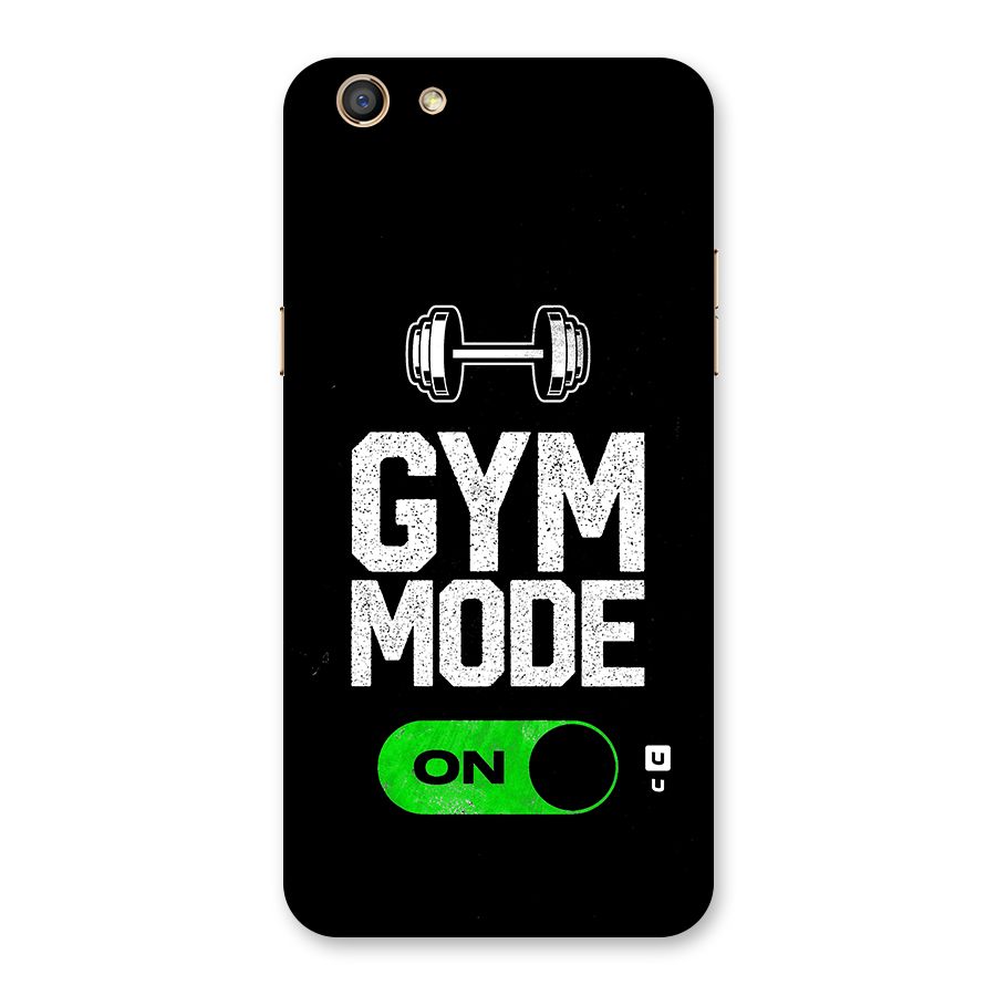 Gym Mode On Back Case for Oppo F3
