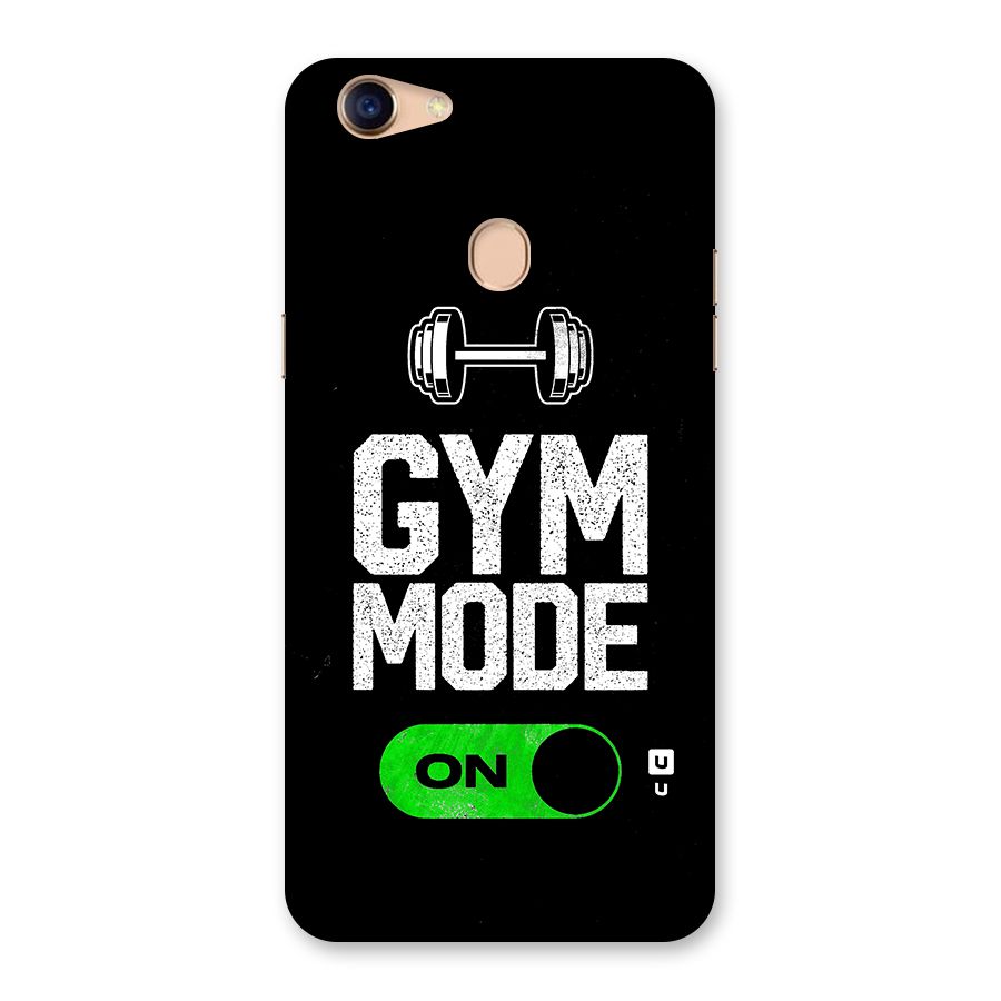 Gym Mode On Back Case for Oppo F5