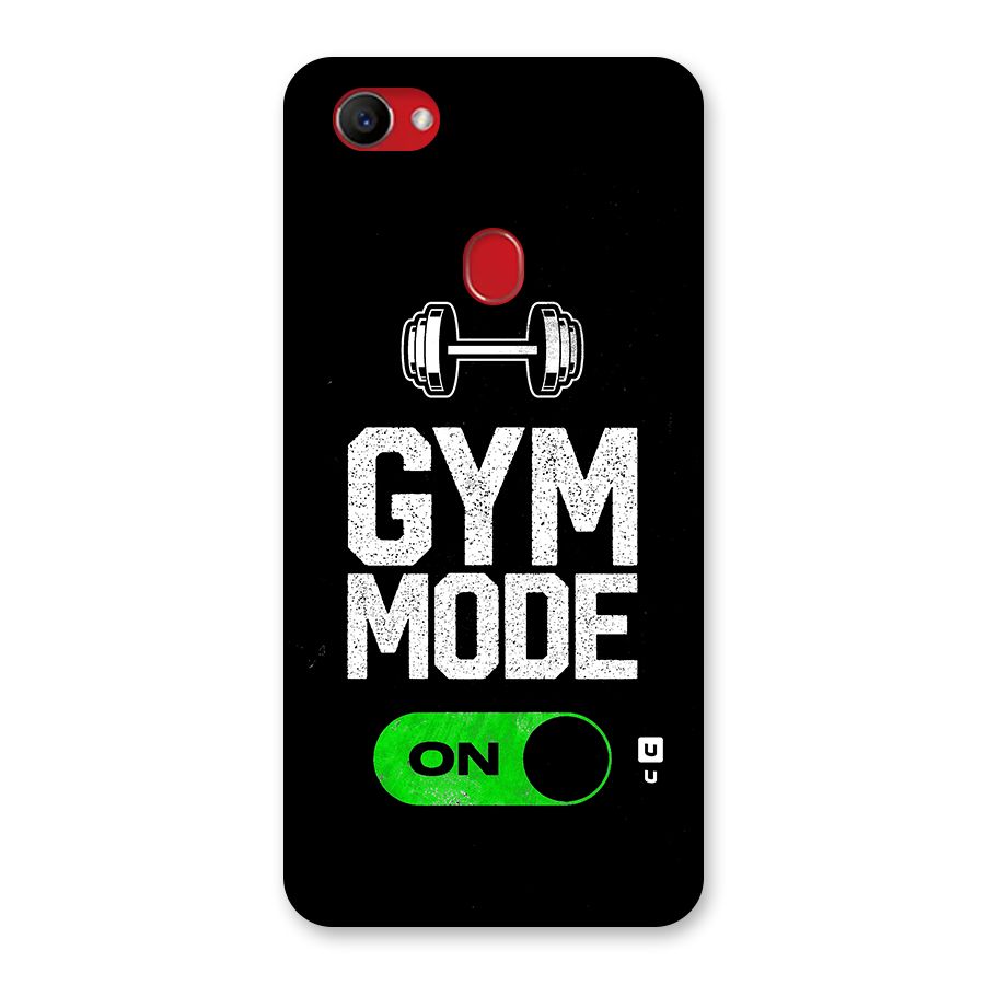 Gym Mode On Back Case for Oppo F7