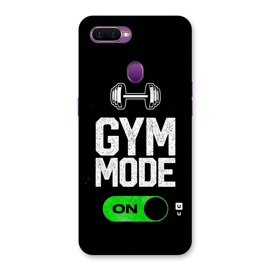 Gym Mode On Back Case for Oppo F9