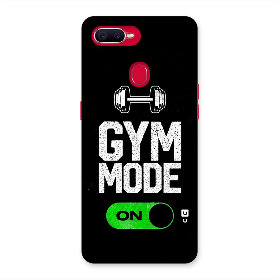 Gym Mode On Back Case for Oppo F9 Pro
