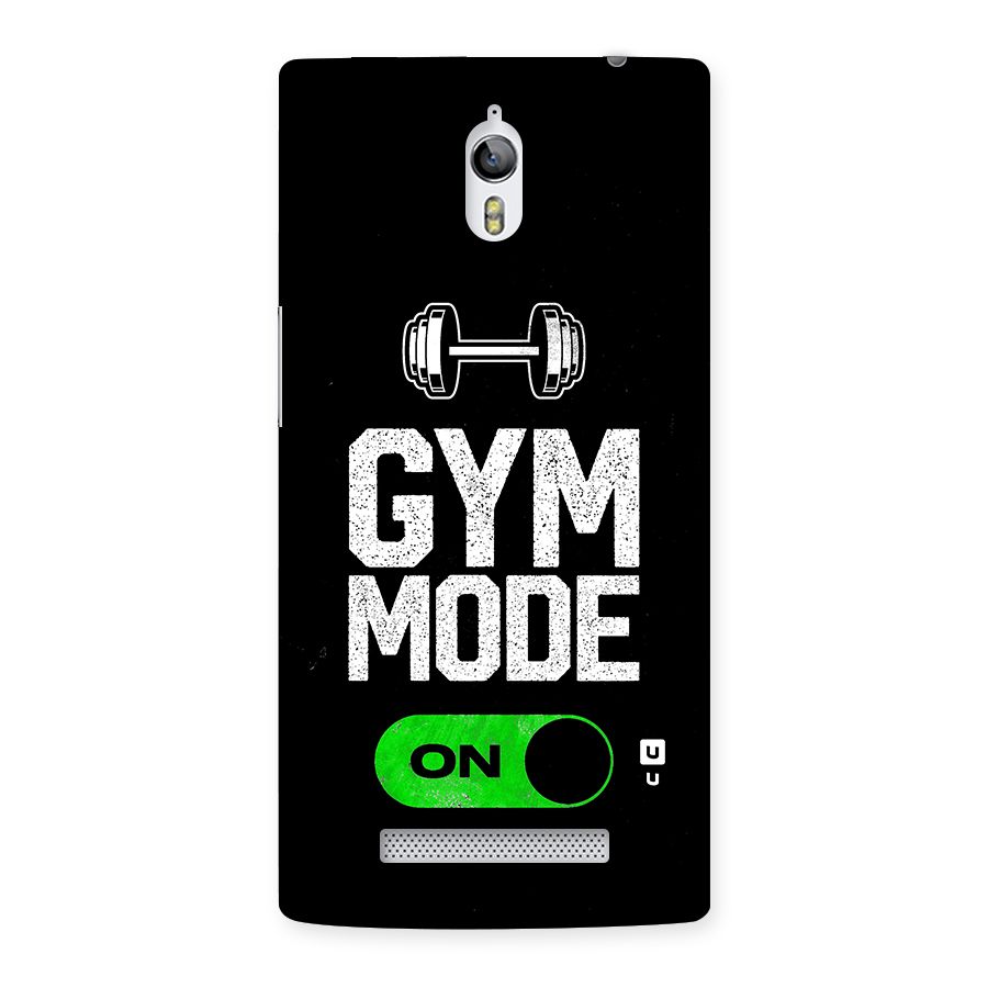 Gym Mode On Back Case for Oppo Find 7