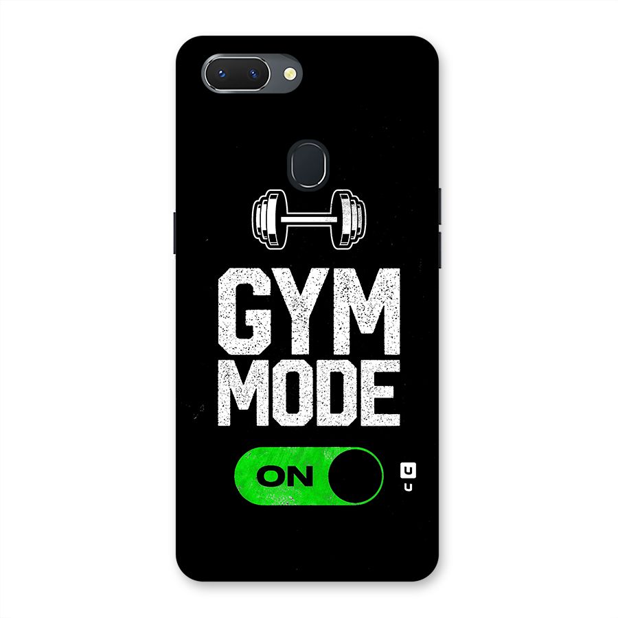 Gym Mode On Back Case for Oppo Realme 2