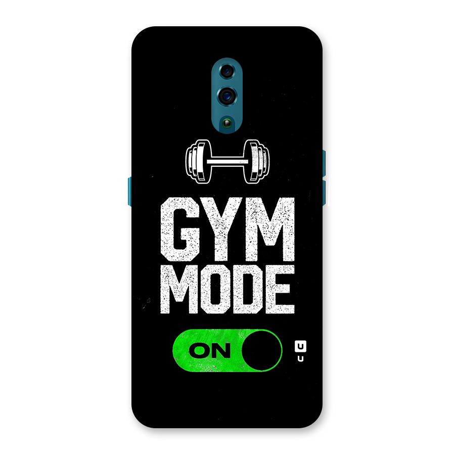 Gym Mode On Back Case for Oppo Reno