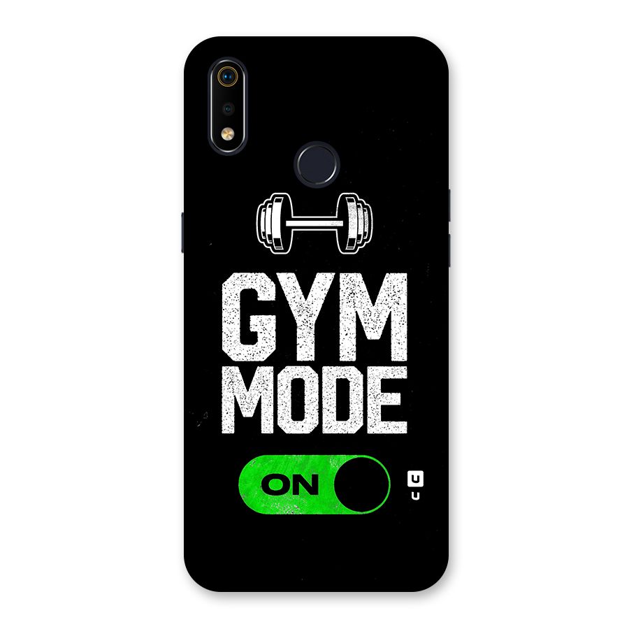 Gym Mode On Back Case for Realme 3i