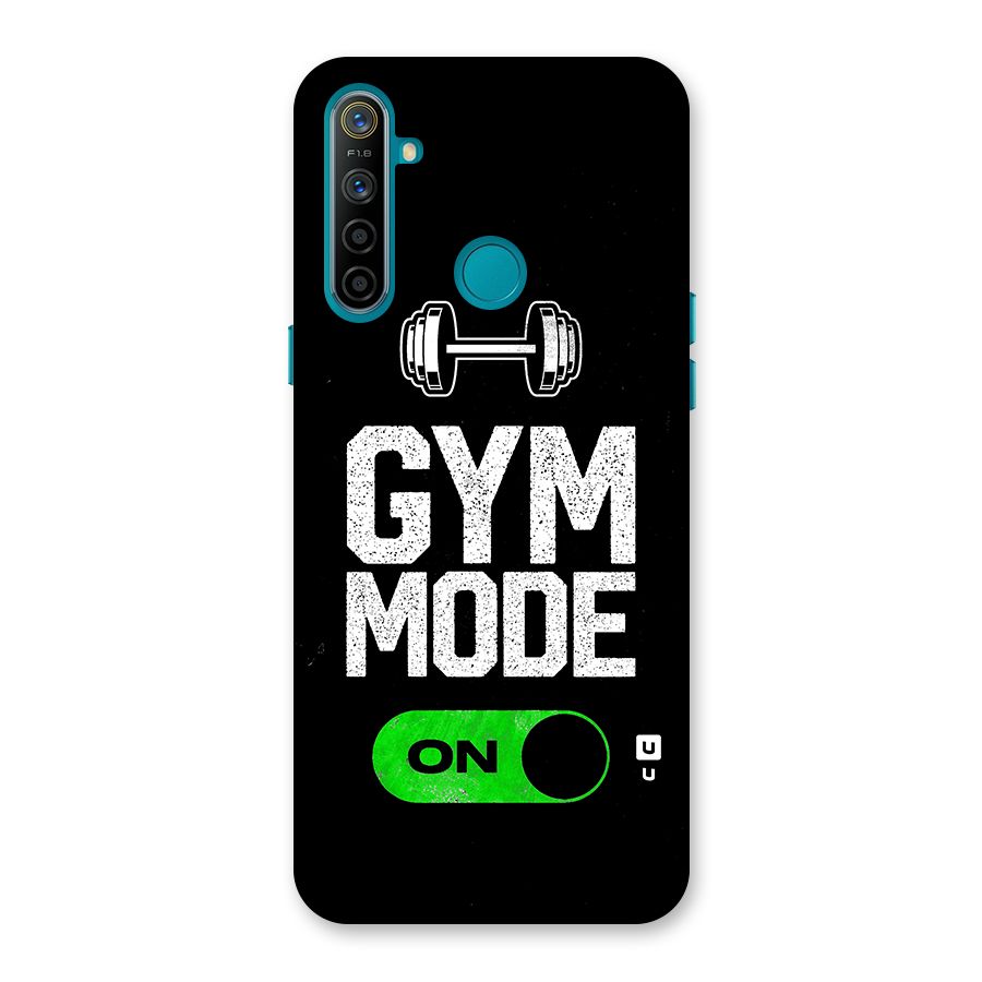 Gym Mode On Back Case for Realme 5i