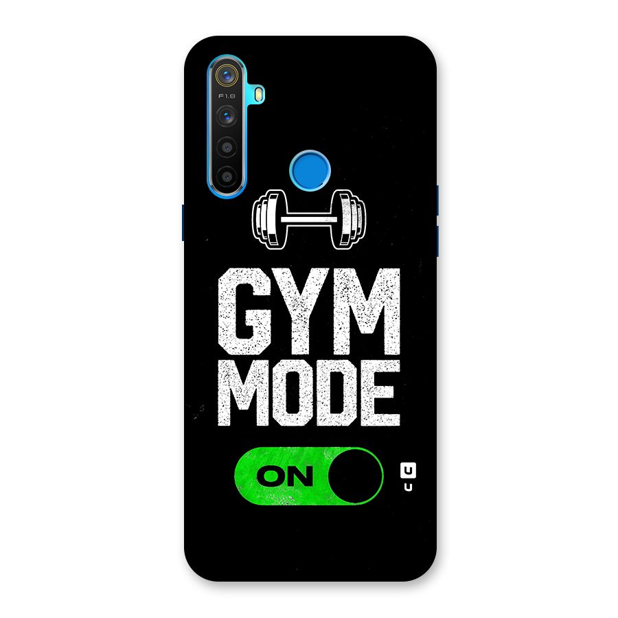 Gym Mode On Back Case for Realme 5s