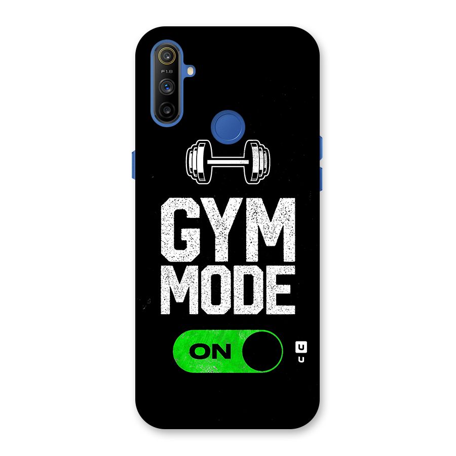 Gym Mode On Back Case for Realme Narzo 10A
