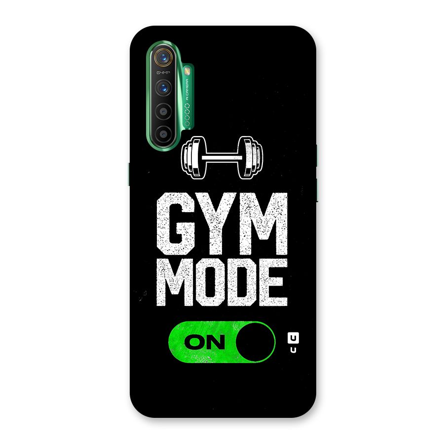 Gym Mode On Glass Back Case for Realme X2