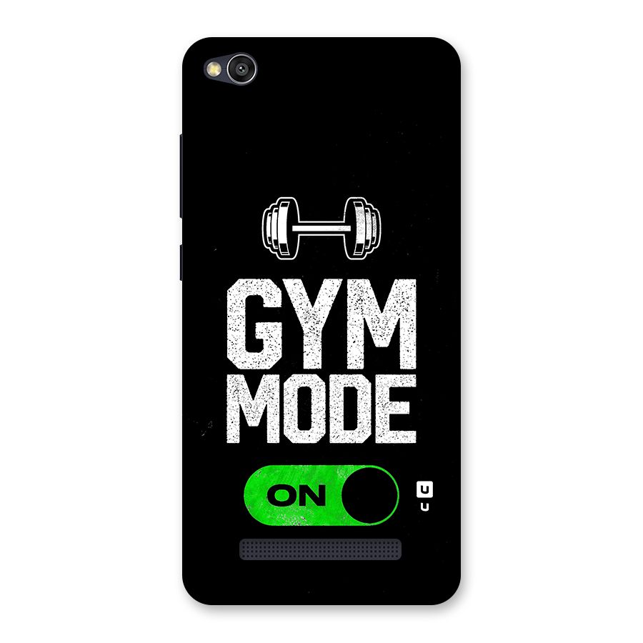 Gym Mode On Back Case for Redmi 4A