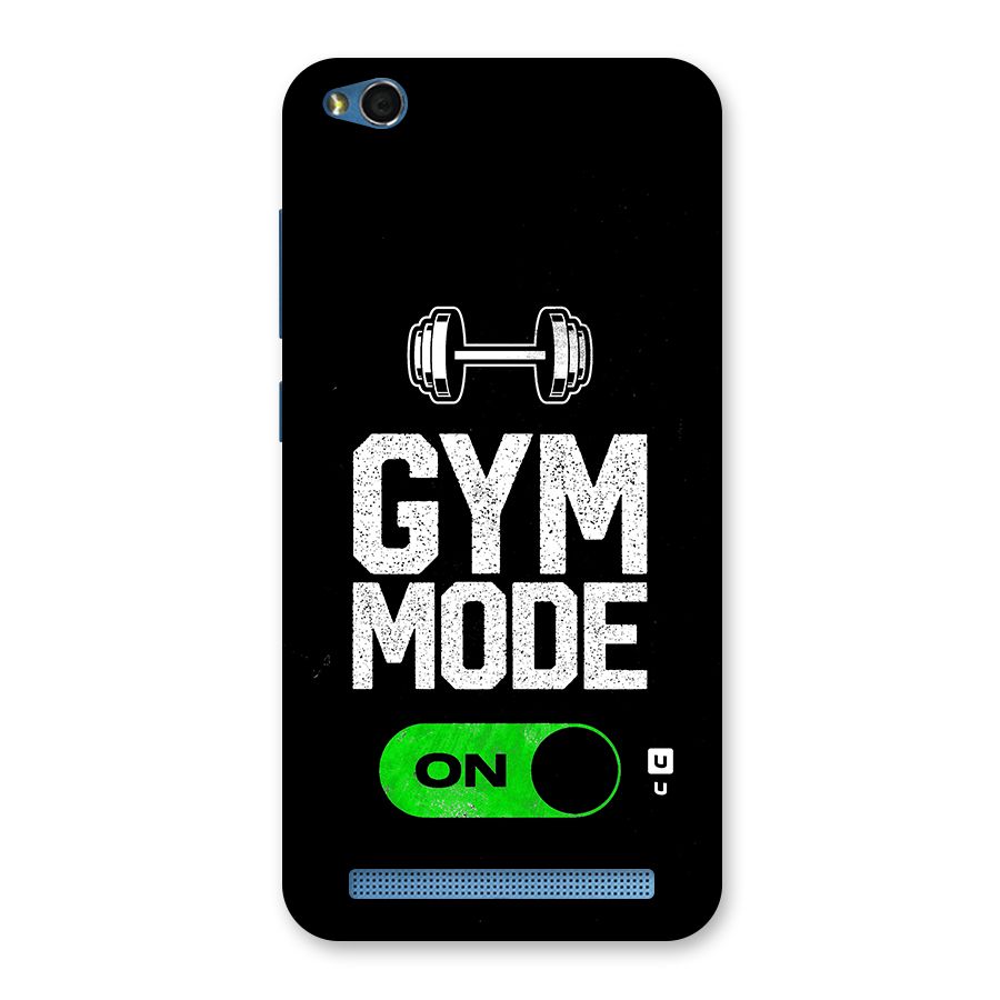 Gym Mode On Back Case for Redmi 5A