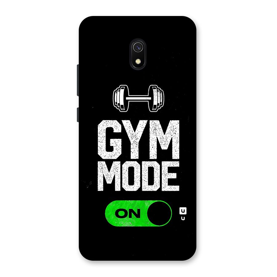 Gym Mode On Back Case for Redmi 8A
