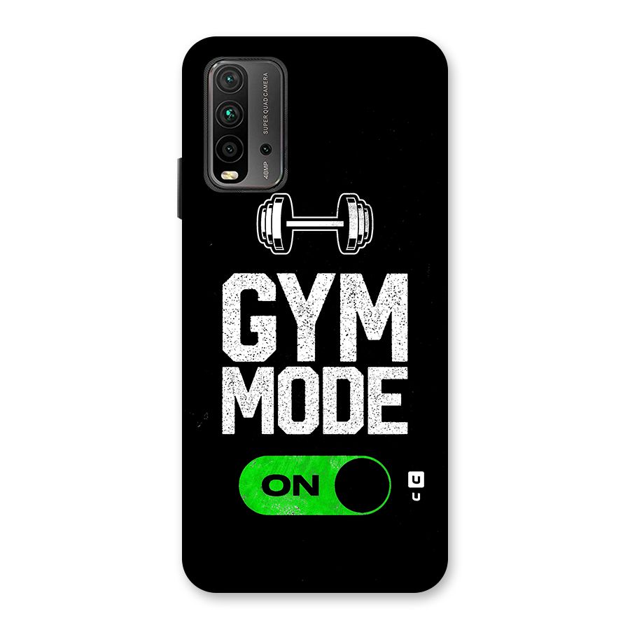Gym Mode On Back Case for Redmi 9 Power