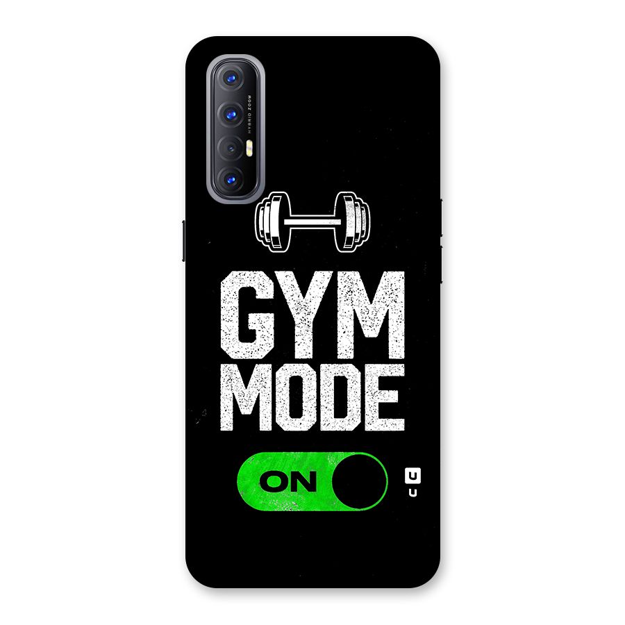Gym Mode On Back Case for Reno3 Pro