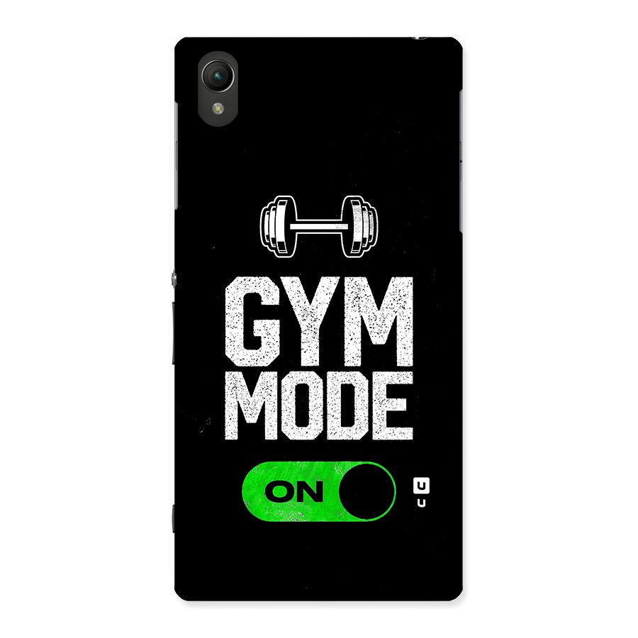 Gym Mode On Back Case for Sony Xperia Z1