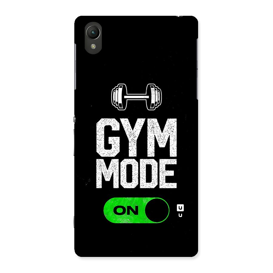 Gym Mode On Back Case for Sony Xperia Z2