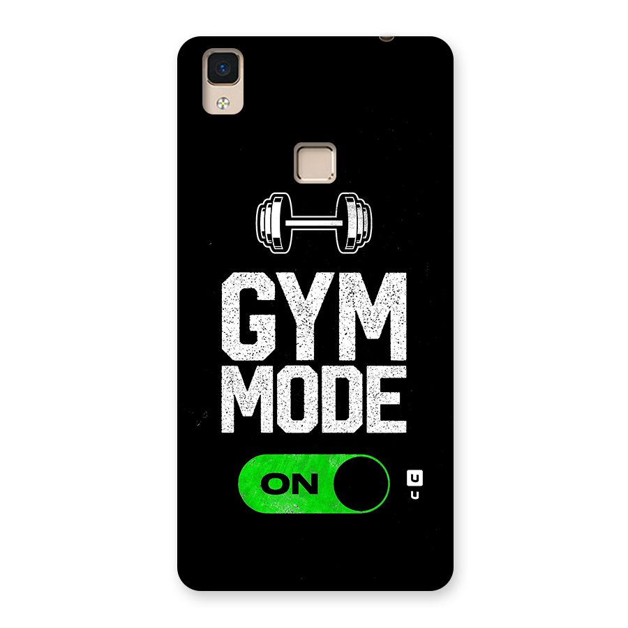 Gym Mode On Back Case for V3 Max