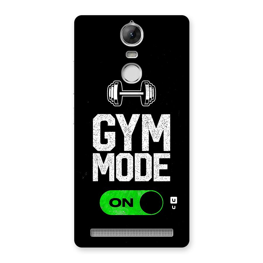 Gym Mode On Back Case for Vibe K5 Note