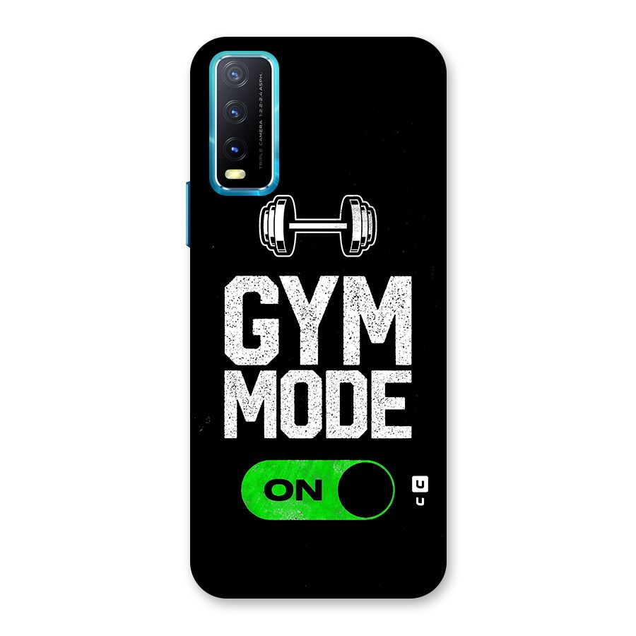 Gym Mode On Back Case for Vivo Y20