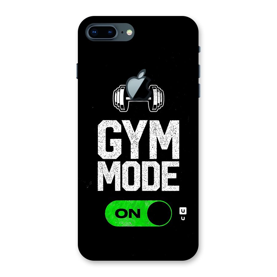 Gym Mode On Back Case for iPhone 7 Plus Apple Cut