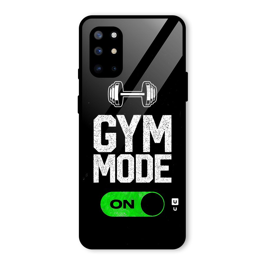 Gym Mode On Glass Back Case for OnePlus 8T