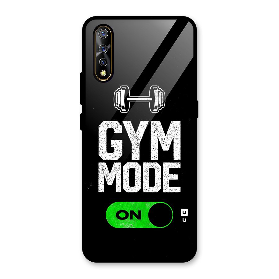 Gym Mode On Glass Back Case for Vivo S1
