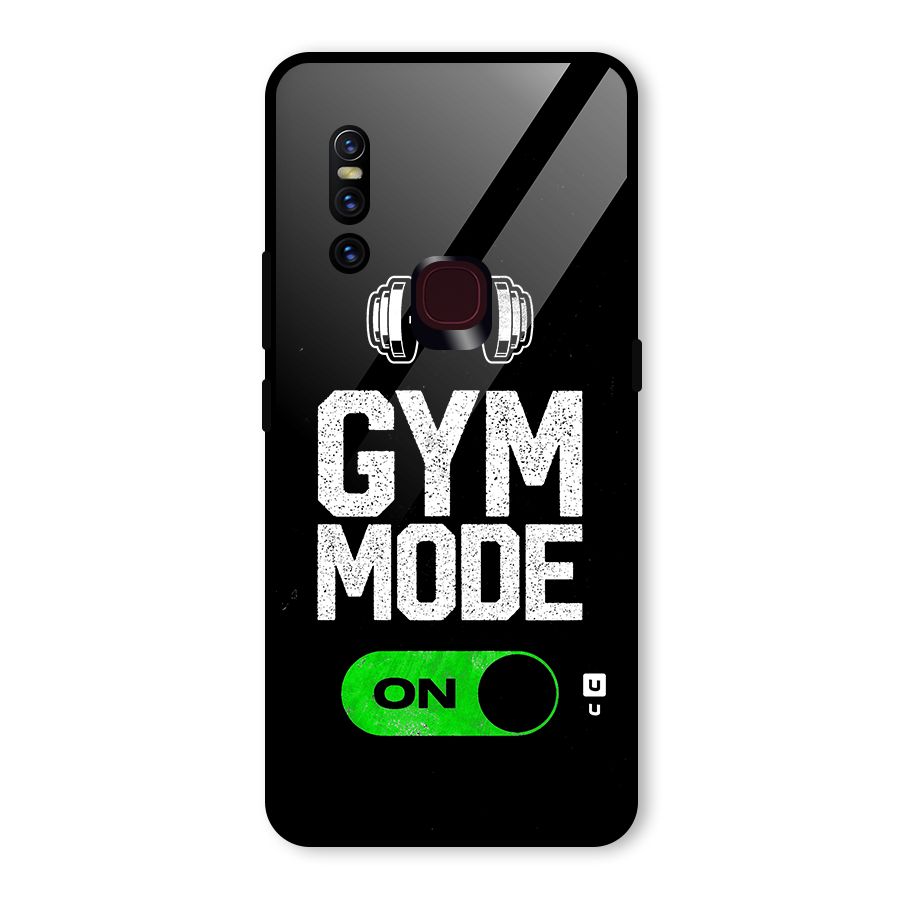 Gym Mode On Glass Back Case for Vivo V15
