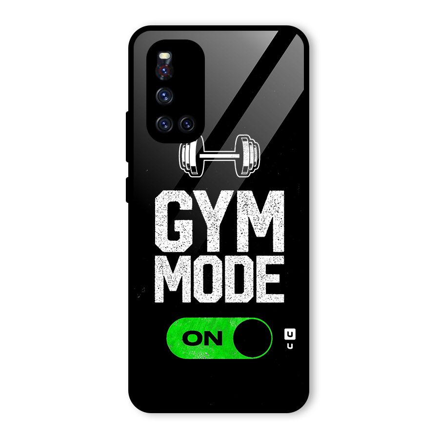 Gym Mode On Glass Back Case for Vivo V19