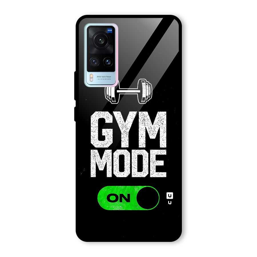 Gym Mode On Glass Back Case for Vivo X60