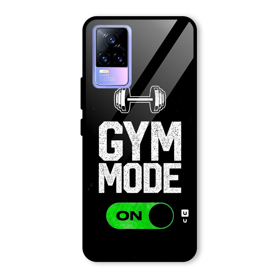 Gym Mode On Glass Back Case for Vivo Y73