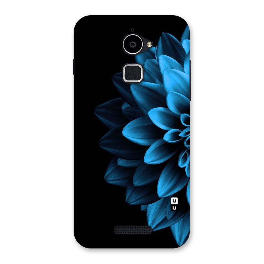 Half Blue Flower Back Case for Coolpad Note 3 Lite