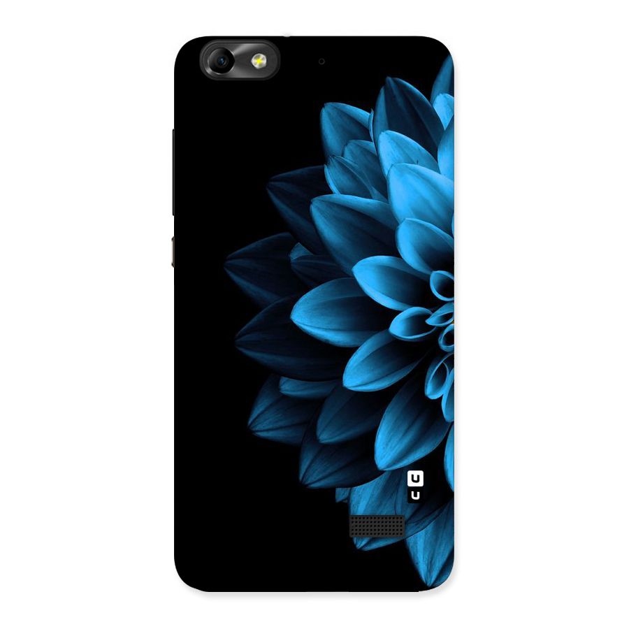 Half Blue Flower Back Case for Honor 4C