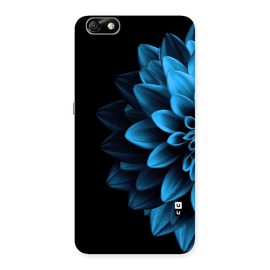 Half Blue Flower Back Case for Honor 4X