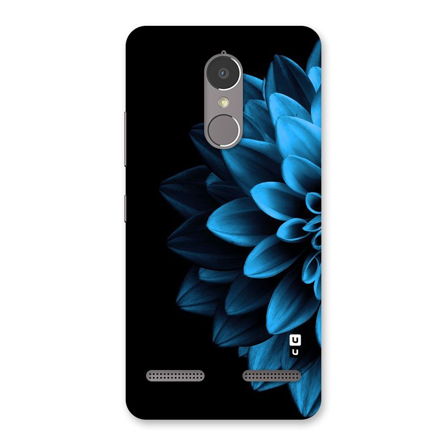 Half Blue Flower Back Case for Lenovo K6