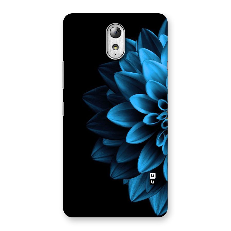 Half Blue Flower Back Case for Lenovo Vibe P1M