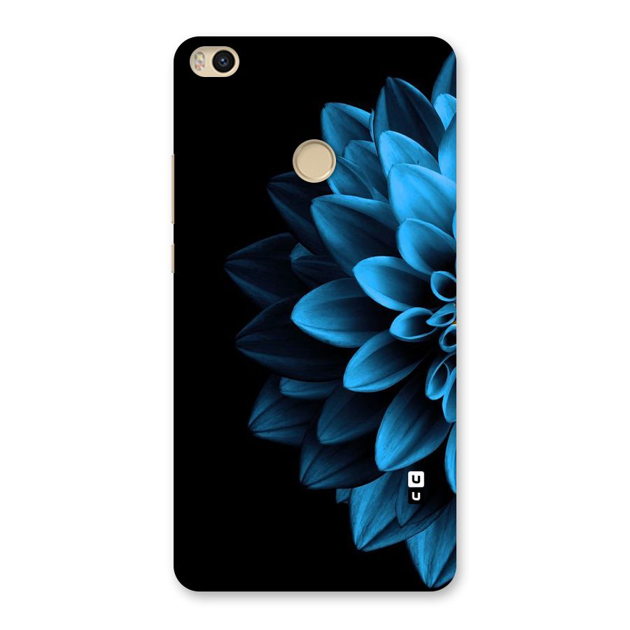 Half Blue Flower Back Case for Mi Max 2