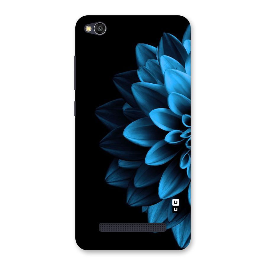 Half Blue Flower Back Case for Redmi 4A