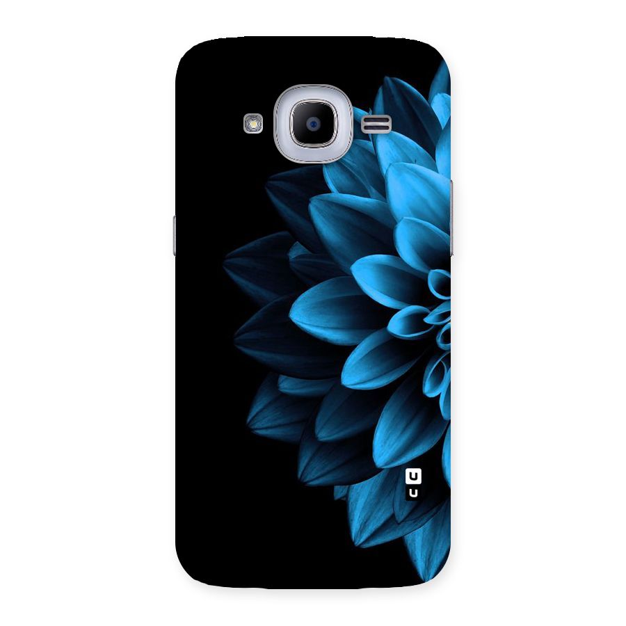 Half Blue Flower Back Case for Samsung Galaxy J2 2016
