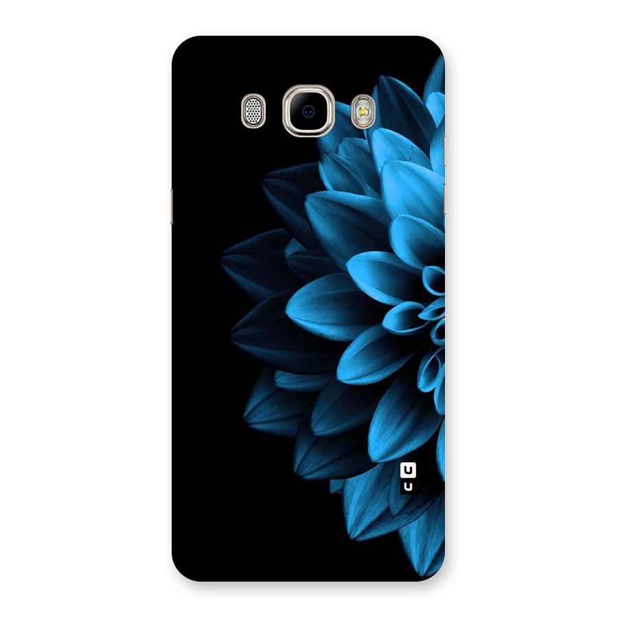 Half Blue Flower Back Case for Samsung Galaxy J7 2016