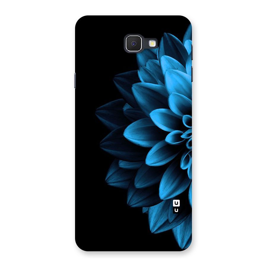 Half Blue Flower Back Case for Samsung Galaxy J7 Prime