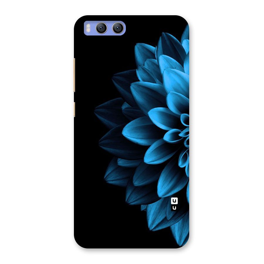 Half Blue Flower Back Case for Xiaomi Mi 6
