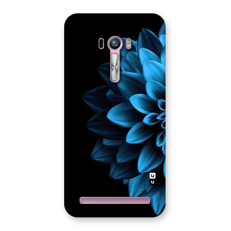 Half Blue Flower Back Case for Zenfone Selfie