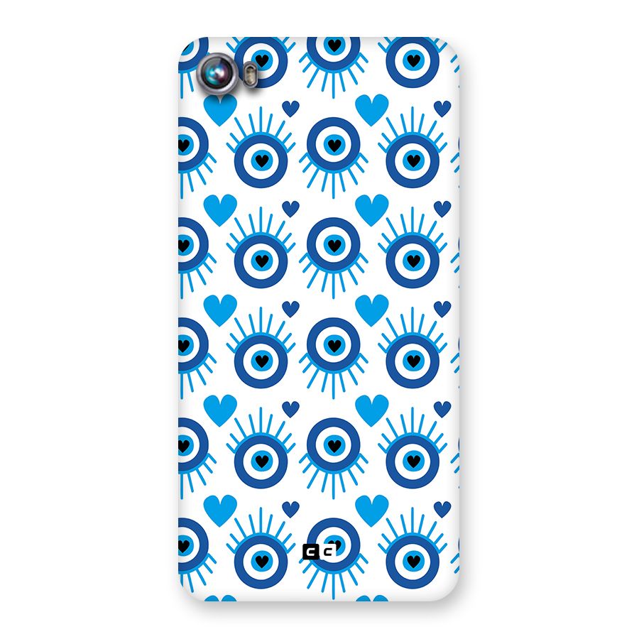 Hands Draw Eye Back Case for Canvas Fire 4 (A107)