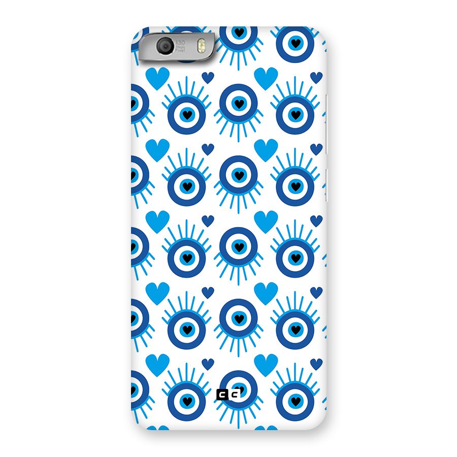 Hands Draw Eye Back Case for Canvas Knight 2