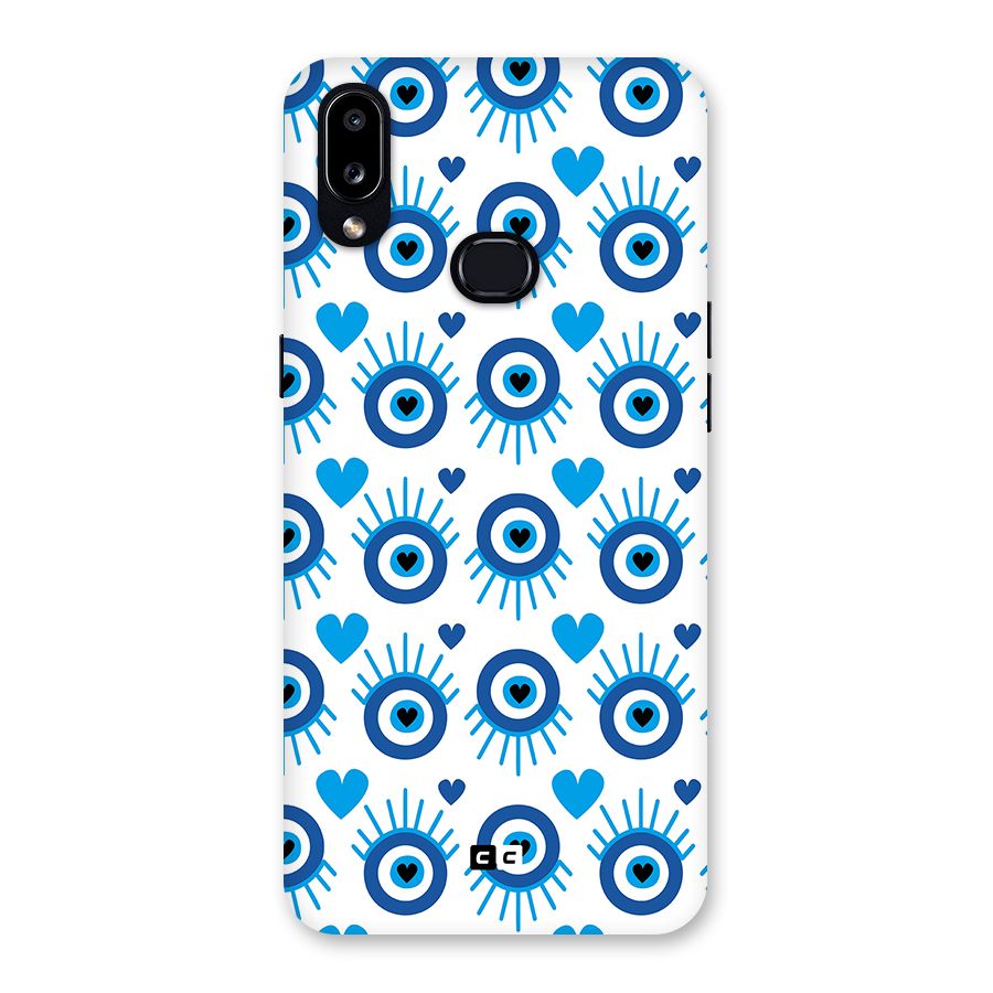 Hands Draw Eye Back Case for Galaxy A10s