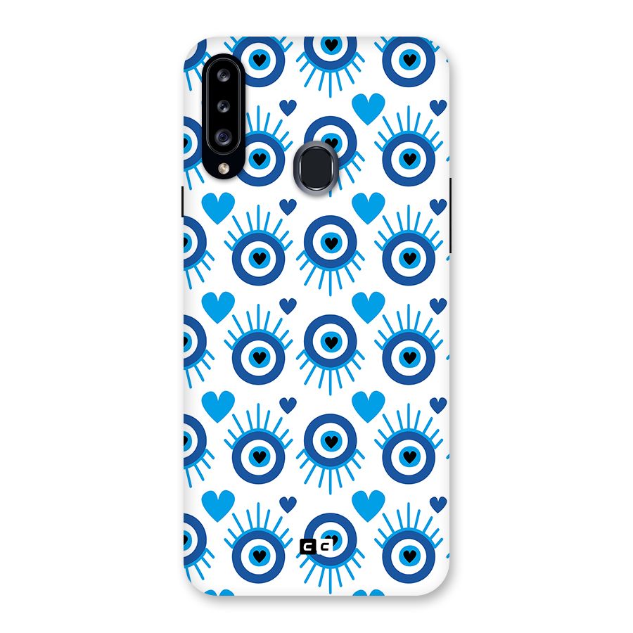 Hands Draw Eye Back Case for Galaxy A20s