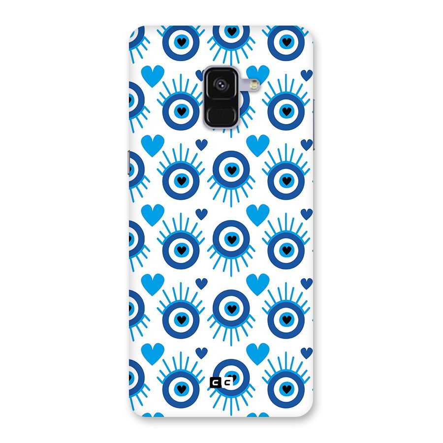 Hands Draw Eye Back Case for Galaxy A8 Plus